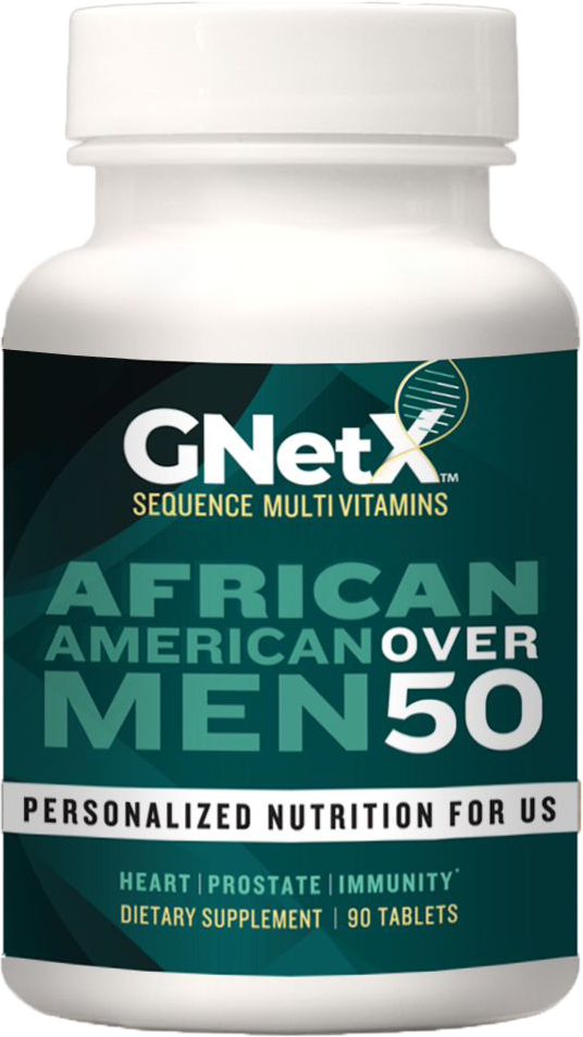 African GNetX Sequence Multivitamins for American Men Over 50