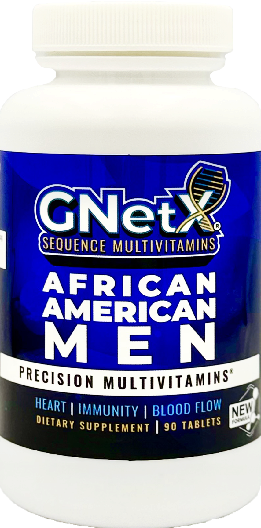 GNetX Sequence® Multivitamins & Minerals for African American Men 90 Tablets